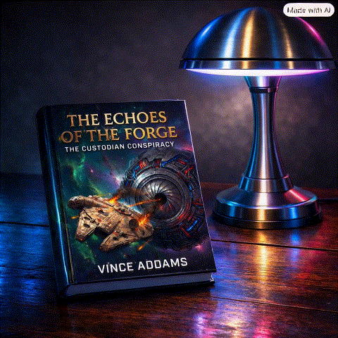 Animated science fiction book